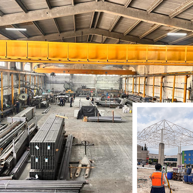DNG Çelik uzay çatı, uzay kafes, uzay sistem, space frame